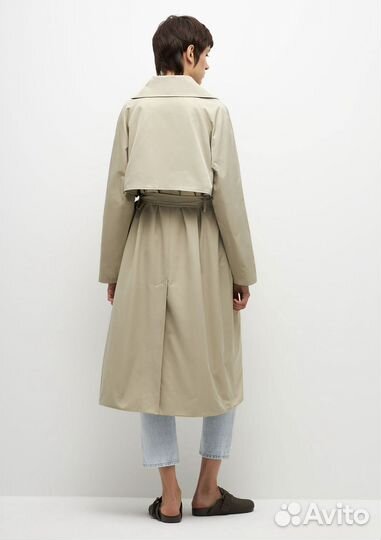 S-L Тренч sela тренчкот плащ холодно бежевый