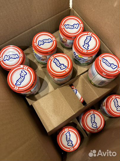 Овощное пюре агуша