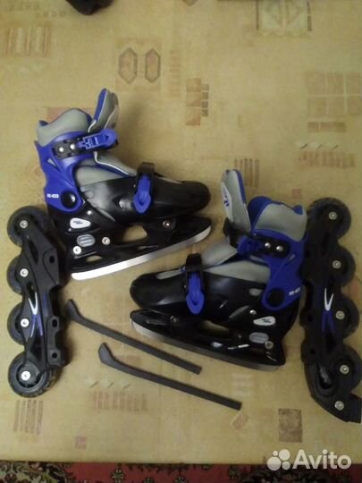 Коньки 2в1