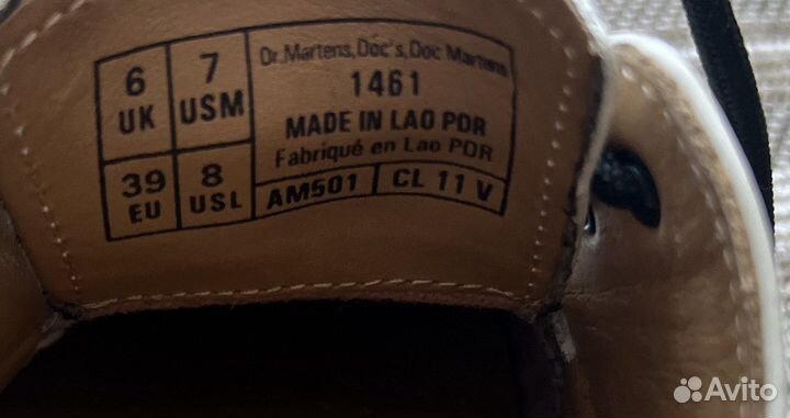 Dr martens 1461 39 eu оригинал