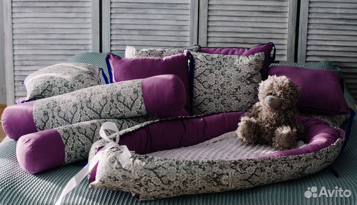 Бортики в кроватку