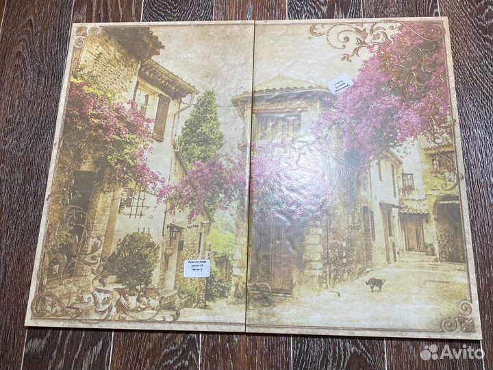 Керамическая плитка настенная панно