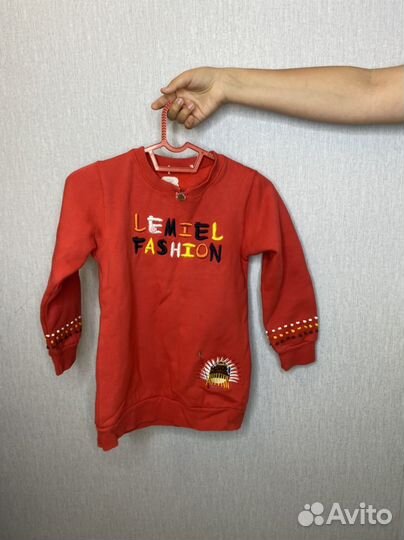 Толстовка для девочки 7 лет