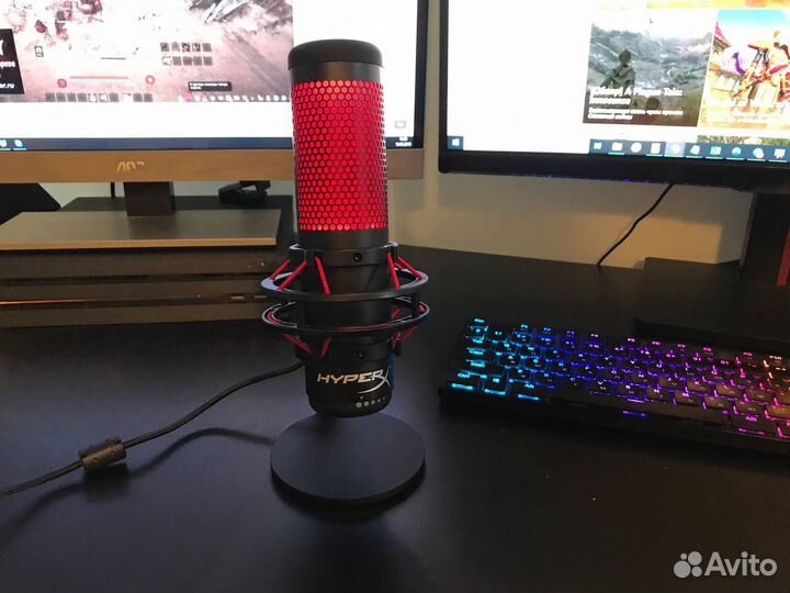 HyperX QuadCast: микрофон