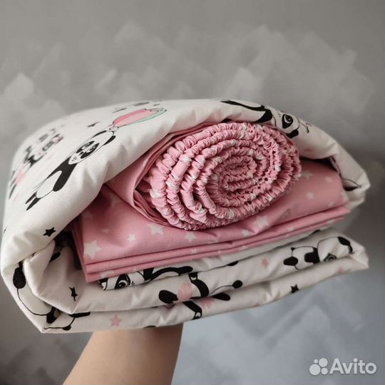 Комплект постельного белья для новорождённых