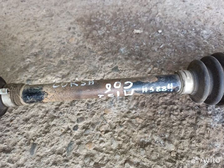 Привод передний левый Opel Corsa D