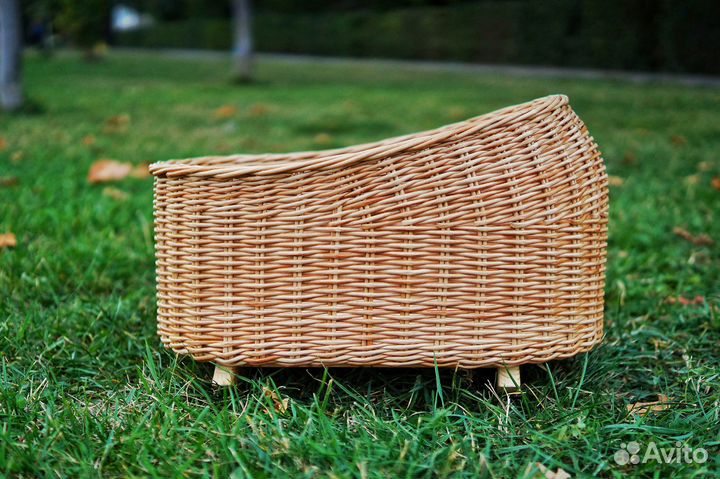 Люлька качалка плетёная для девочек/кукол