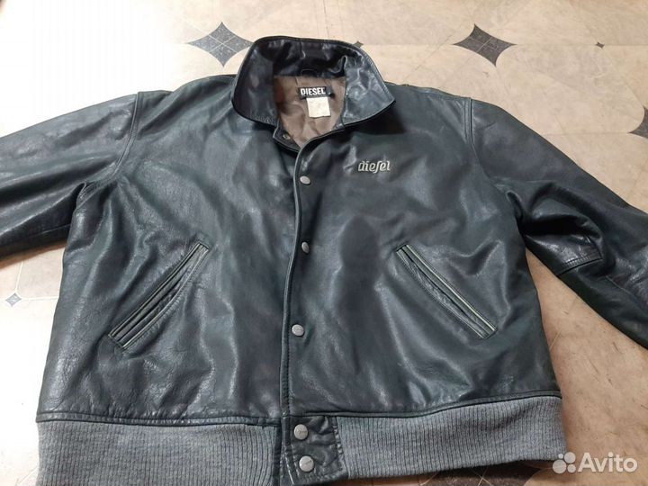 Кожаная куртка diesel