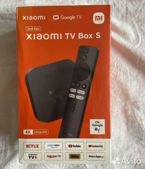 TV приставка xiaomi mi box s 2 nd gen