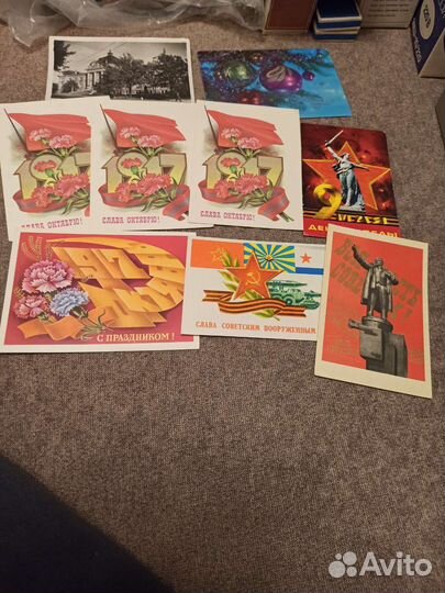 Советские чистые открытки