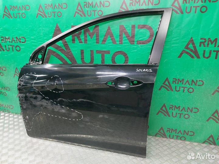 Дверь передняя левая Hyundai Solaris 1 2010-2017