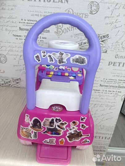 Машинка каталка толокар Kiddieland Принцессы