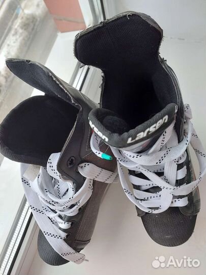 Коньки хоккейные 36 размер larsen