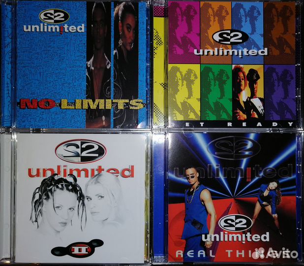 Группа 2 Unlimited, сд диски, CD