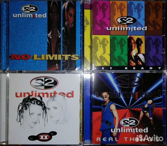 Группа 2 Unlimited, сд диски, CD