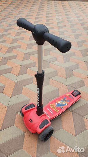 Самокат детский трехколесный складной