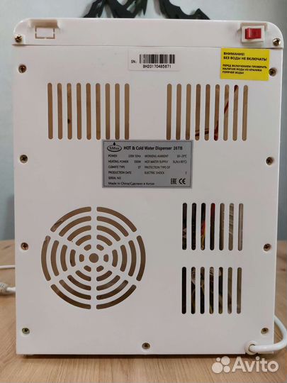 Кулер для воды настольный б/у