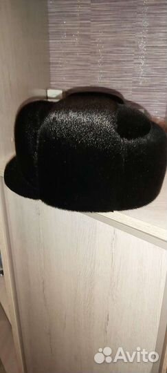 Меховая мужская кепка