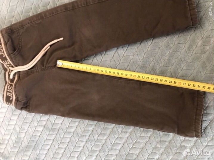 Брюки для мальчика на флисе, 92