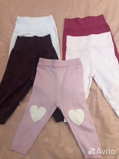 Вещи пакетом на девочку 68-74