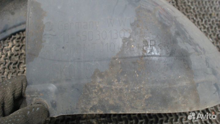 Защита арок (подкрылок) Volkswagen Golf 6, 2011