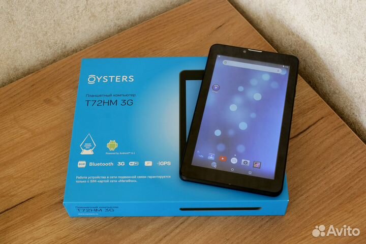 Планшет Oysters T72HM 3G