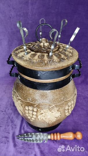 Тандыр электрический - Виноград