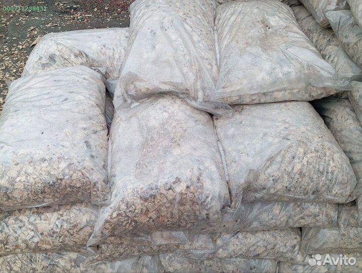 Щепа для декора – мешки с красотой