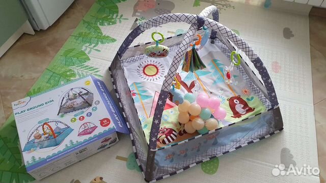 Развивающий коврик play ground gum