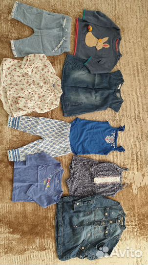 Вещи пакетом на девочку от 0 до 2х лет