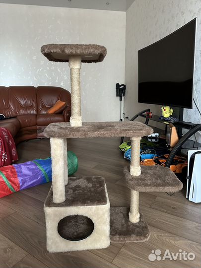 Когтеточка домик для кошки