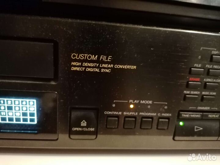 Cd проигрыватель sony cdp-997