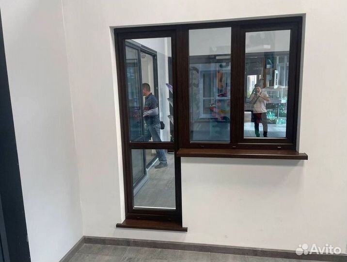 Окна под ключ пластиковые Rehau