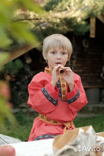 Русский народный костюм для мальчика на прокат
