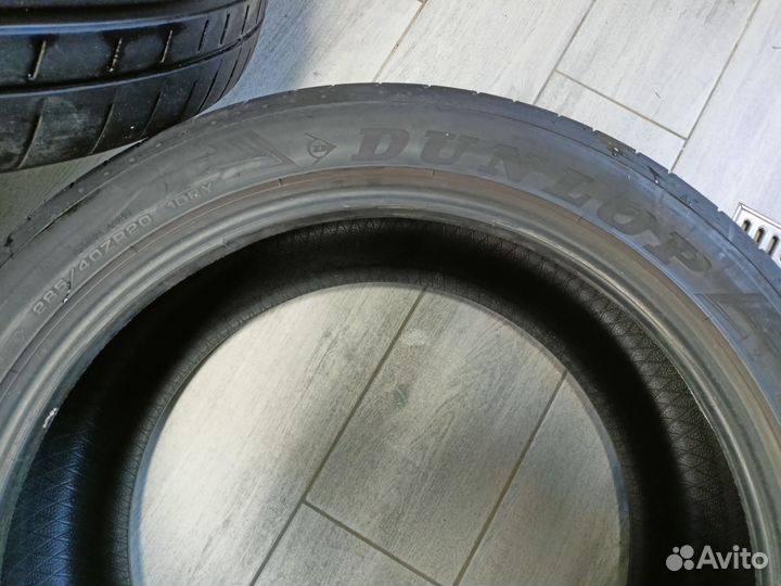 Dunlop SP Sport Maxx RT 2 255/45 R20 и 285/40 R20