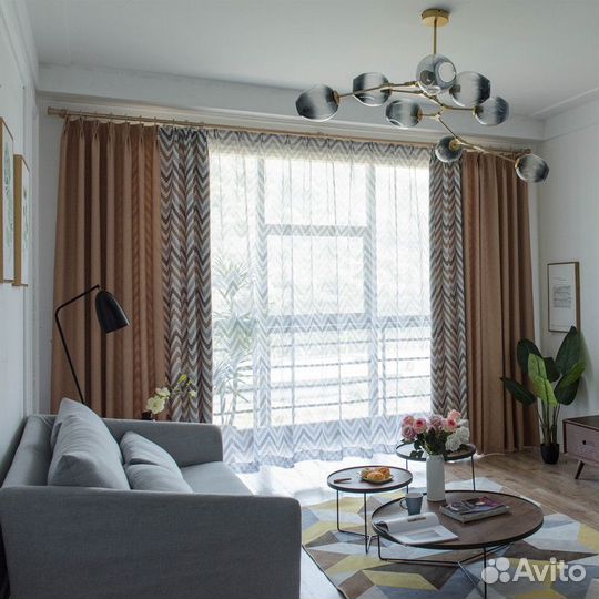 Двойные шторы ветор