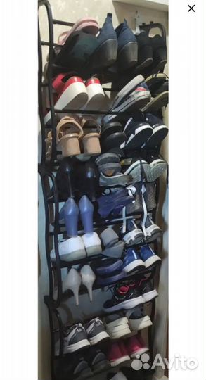 Подвесной органайзер для обуви полка