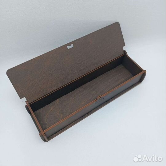 Коробочка деревянная 20х5х3см с гравировкой