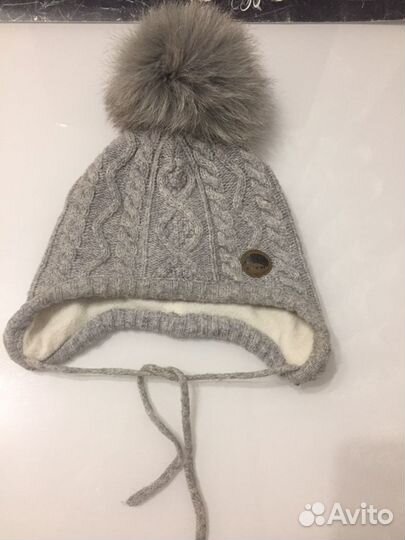 Шапка осенняя для девочки 48