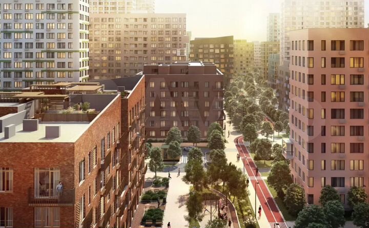 1-к. квартира, 45,6 м², 2/6 эт.