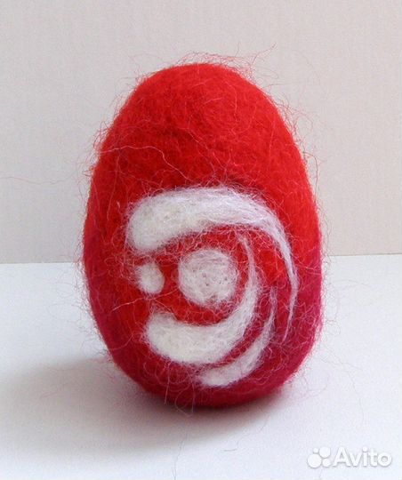 Яйцо валяное