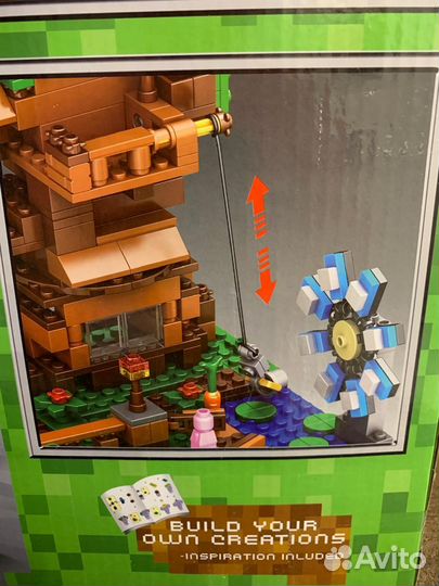 Конструктор Майнкрафт Большая компания Стива