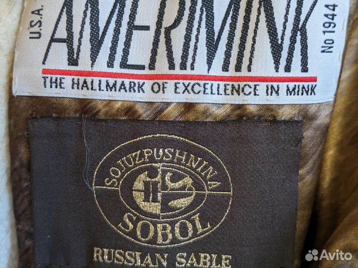Шуба норковая 46 48