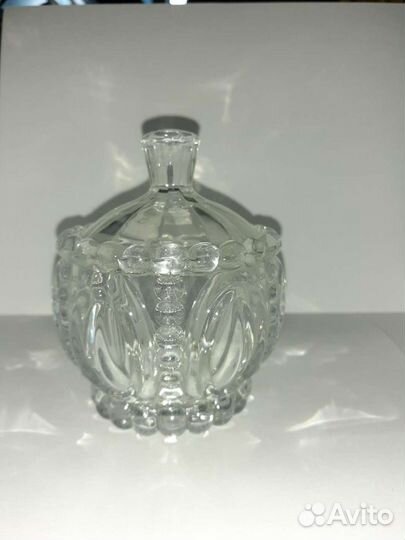 Хрустальная икорница