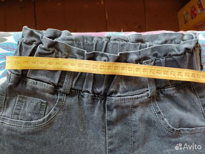 Джинсы бананы для девочки