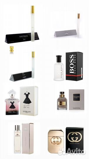 Парфюмерия мужская и женская новая