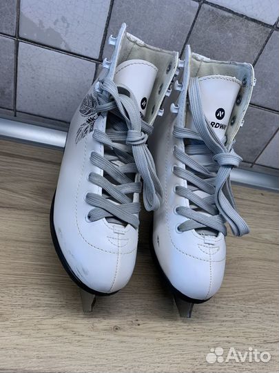 Коньки фигурные для девочки 34р, ролики детские