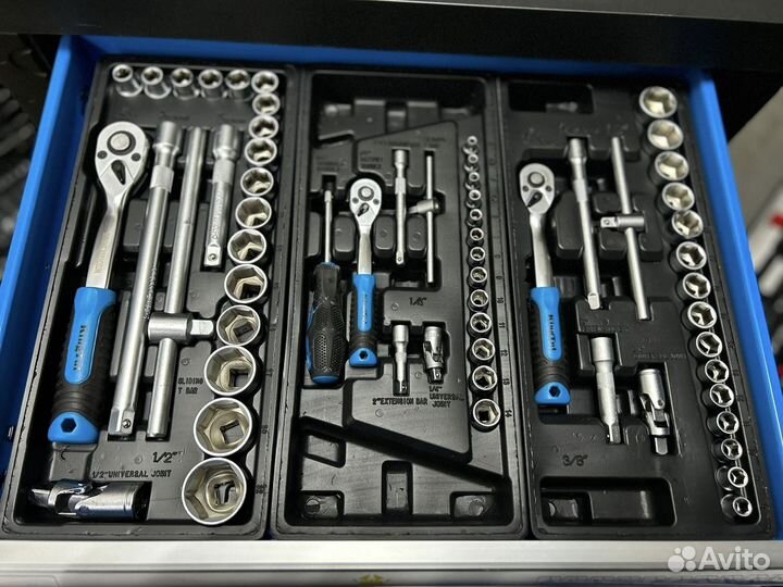 Тележка с инструментом + Гайковерт 1450Нм Force