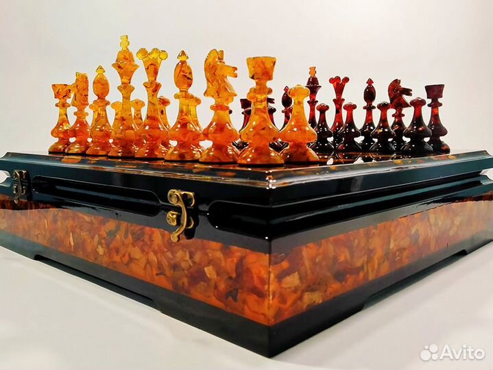 Шахматы. Янтарь. Янтарные Шахматы 