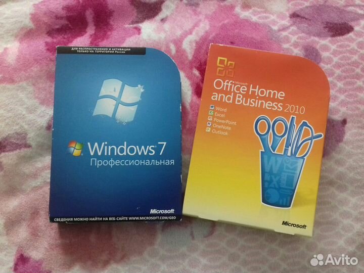 Windows 7 Home Basic Лицензия в коробке